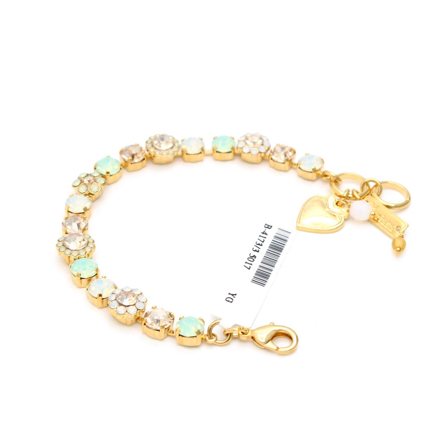 Seaglass Collection Medium Blossom Bracelet in Gold