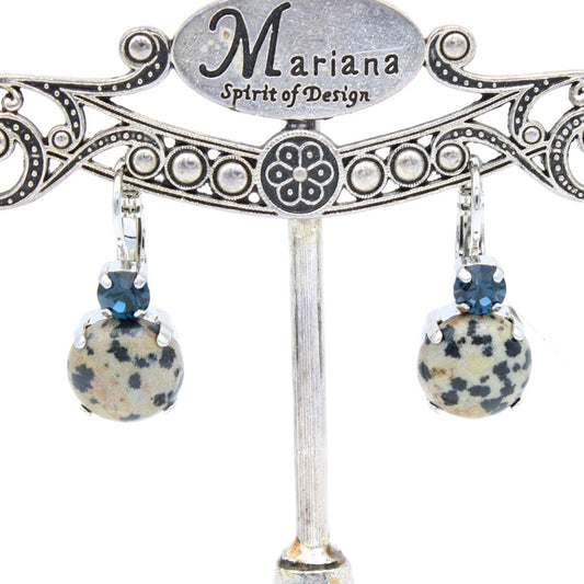 Nightfall Collection Large Double Stone Earrings - MaryTyke's