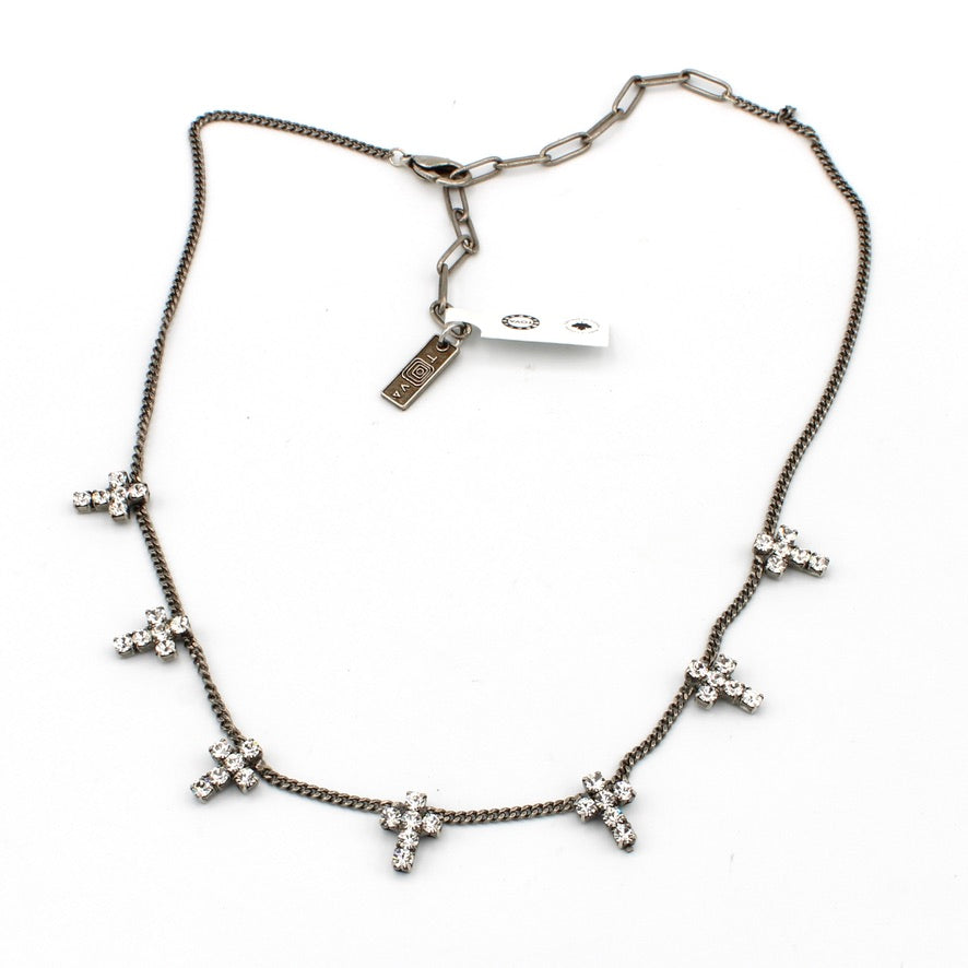 Multi Cross Necklace by Tova