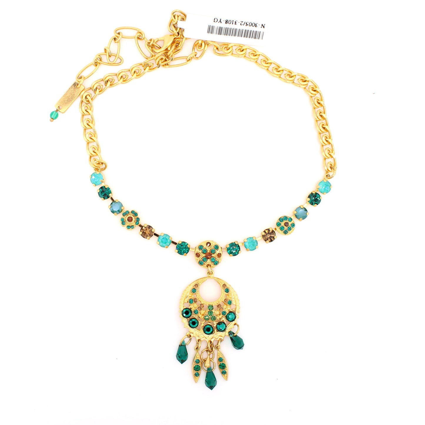 Deep Forest Collection Medium Pendant Necklace in Gold