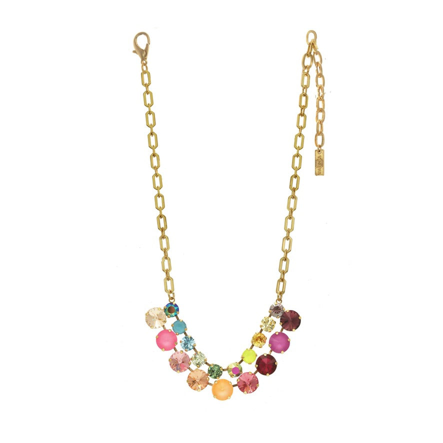 Vivica Necklace in Rainbow