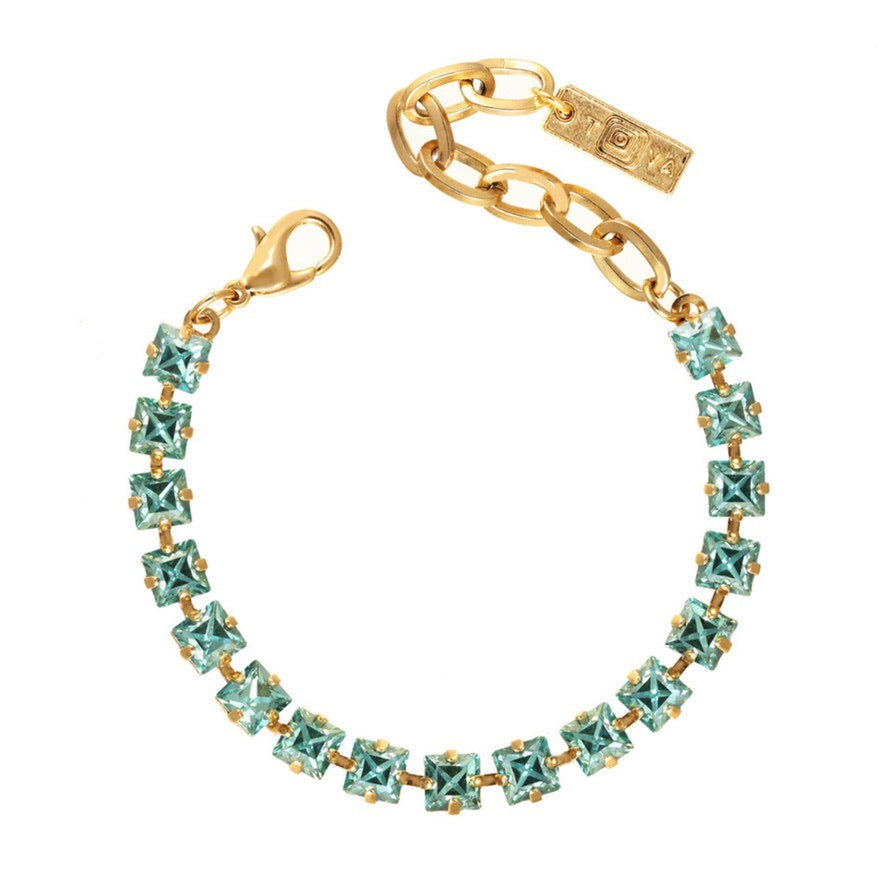 Athena Bracelet in Aqua Champagne