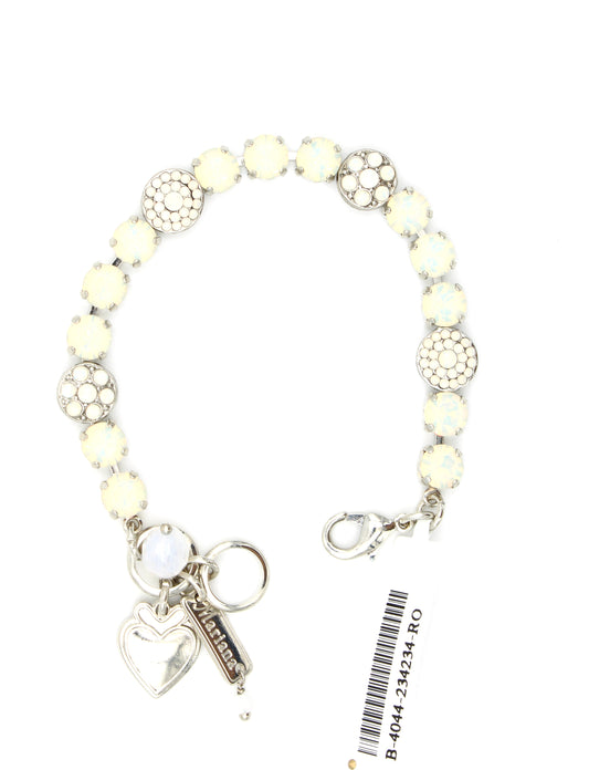 White Opal Must Have Pave Bracelet