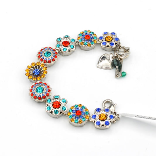 Kaleidoscope Collection Signature Bracelet in Rhodium