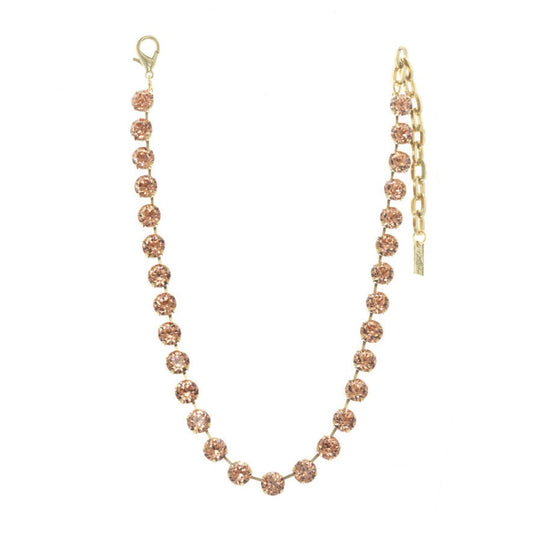 Oakland Necklace in Peach Champagne