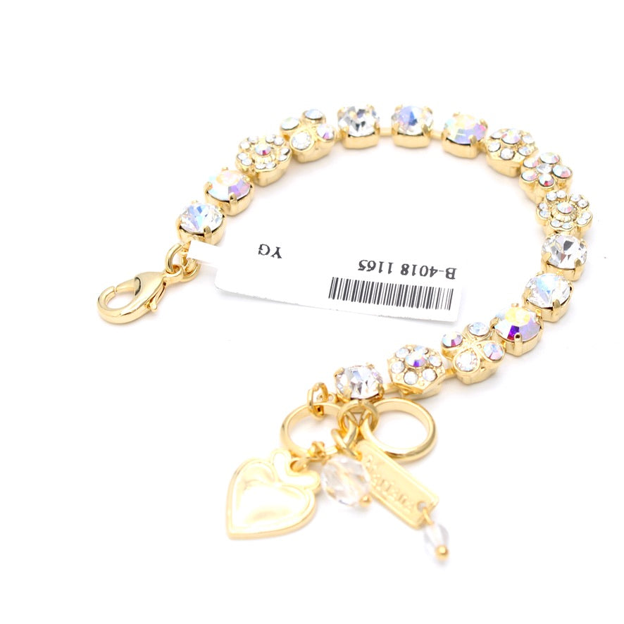 Winds of Change Collection Medium Cluster Bracelet in Gold