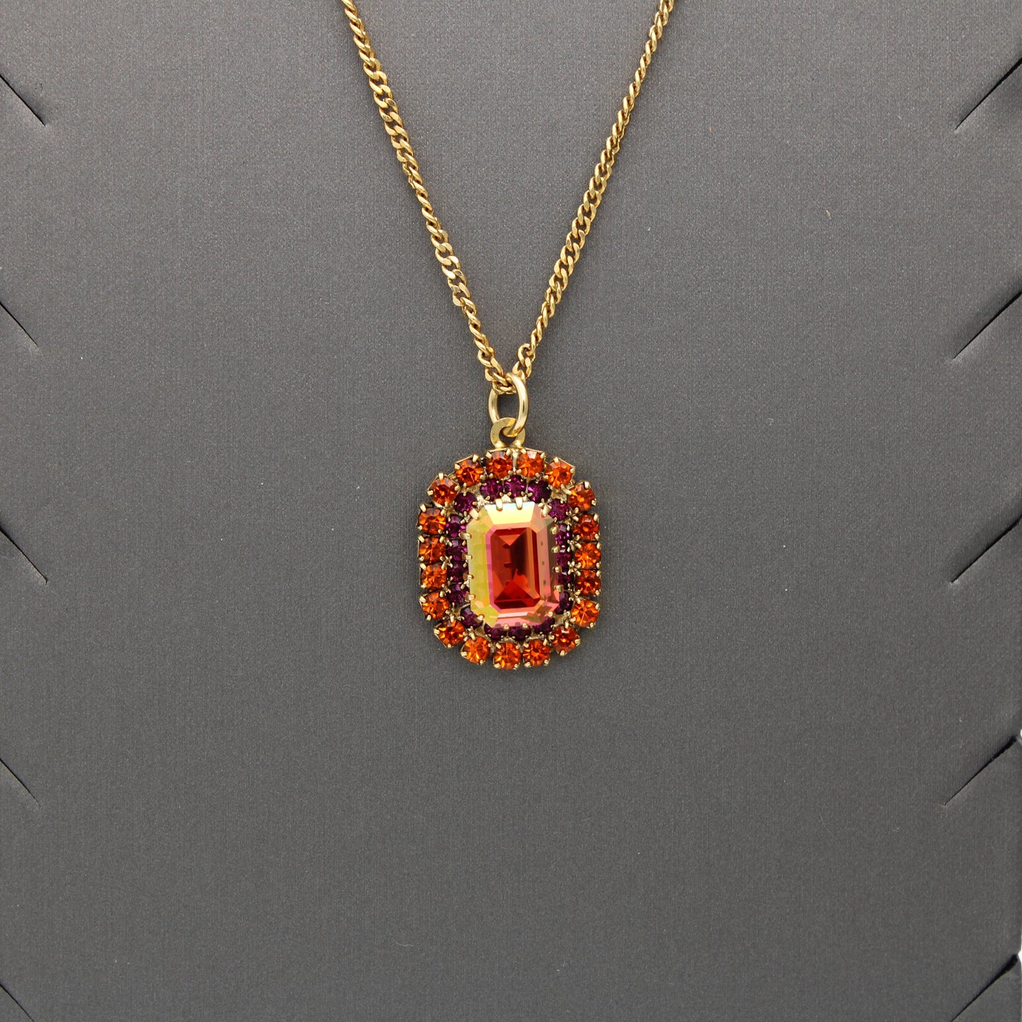 Emma Necklace in Rose Brandy