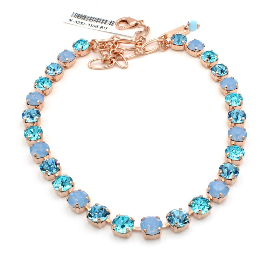 Aqua Vista Collection Medium Everyday Necklace in Rose Gold