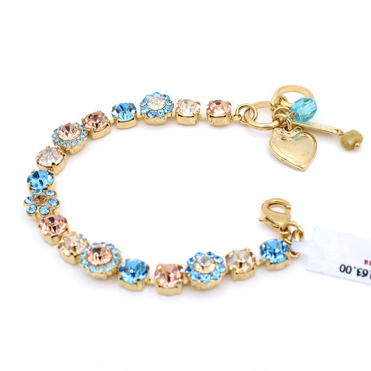 First Toast Collection Medium Blossom Bracelet in Gold