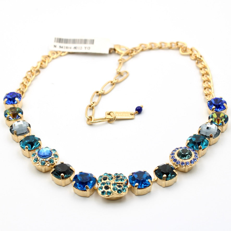 Countdown Gown Collection Large Clover Necklace in Gold