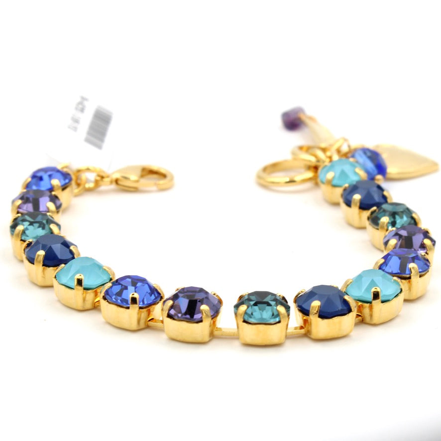 Electric Blue Collection Must Have Everyday Bracelet in Yellow Gold - MaryTyke's