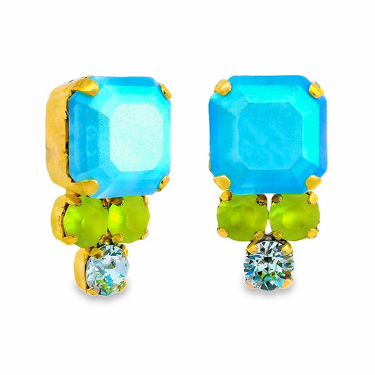 Lianne Earrings In Aquamarine Frost by Tova