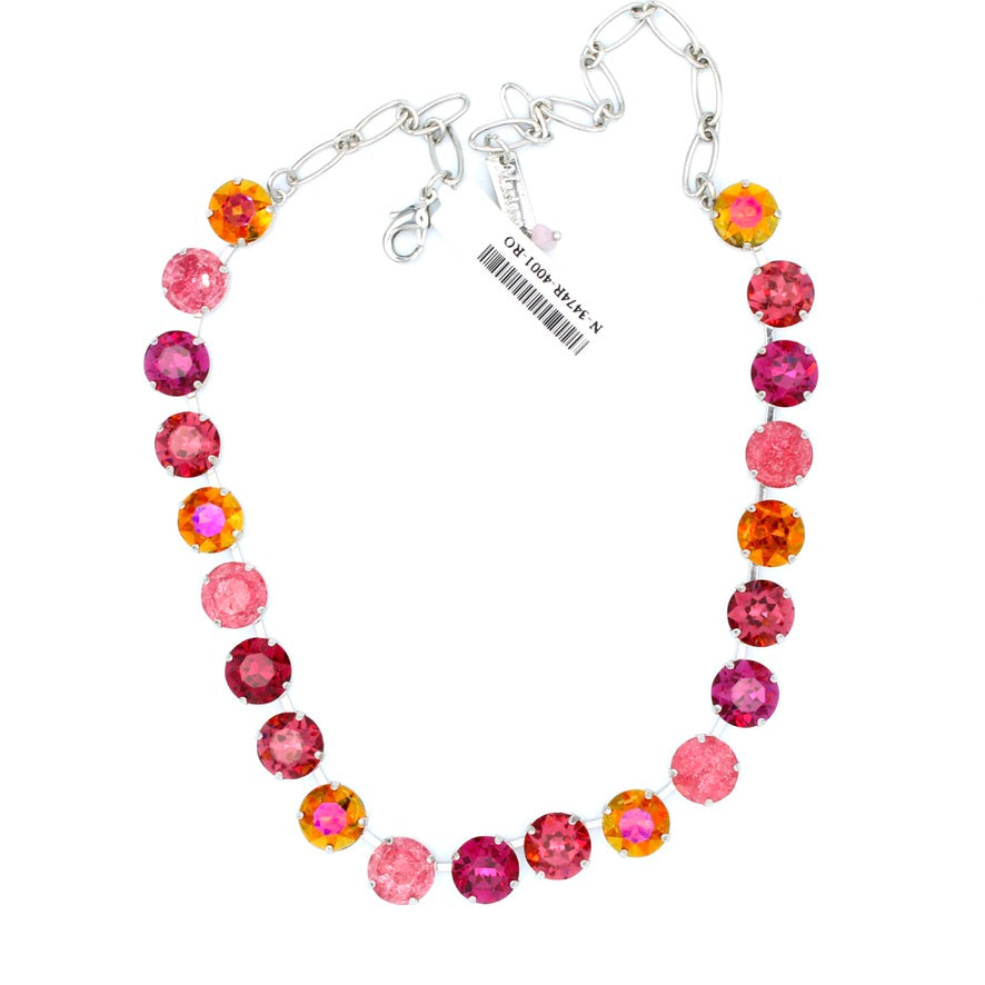 Bougainvillea Collection Large Round Everyday Necklace