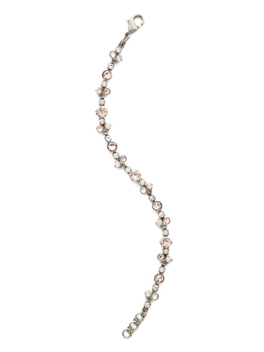 Modern Crystal Tennis Bracelet in Snow Bunny by Sorrelli