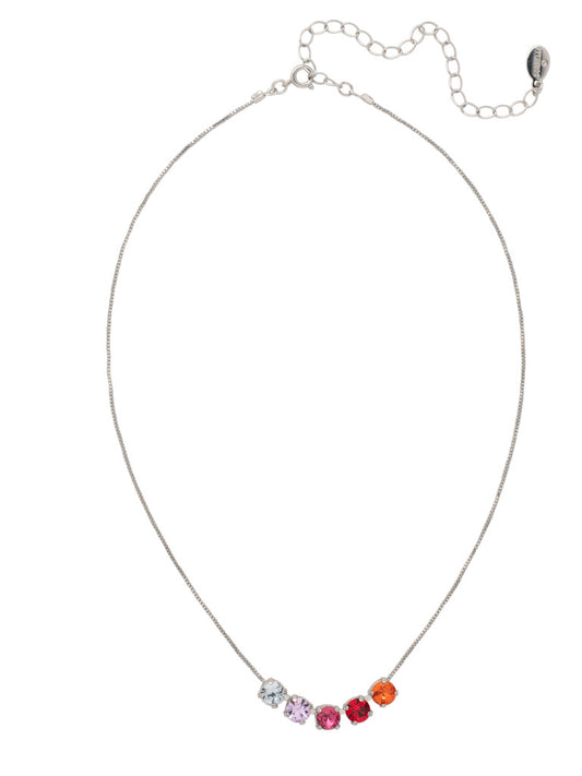 Shaughna Tennis Necklace in Prism by Sorrelli