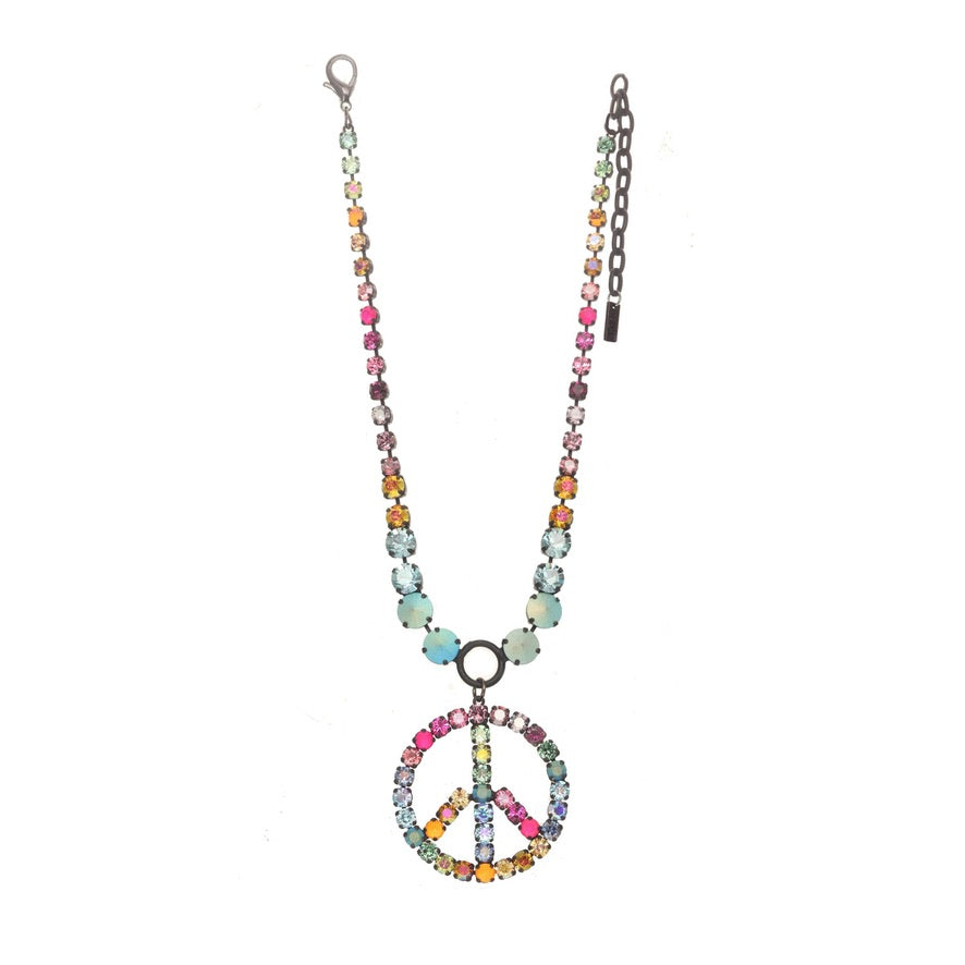 Peace POP Necklace in Watermelon