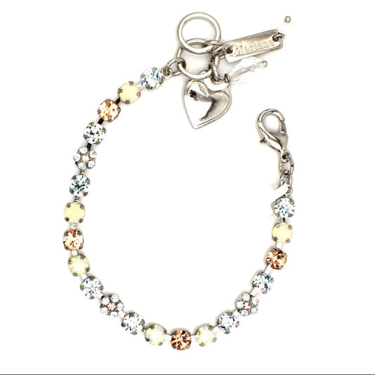 Sweet Pea Bracelet in Rhodium