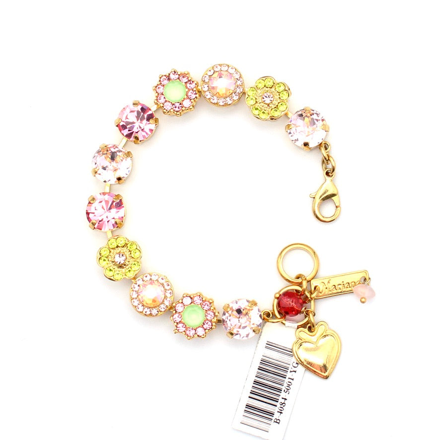 Parasol Collection Large Rosette Bracelet in Gold