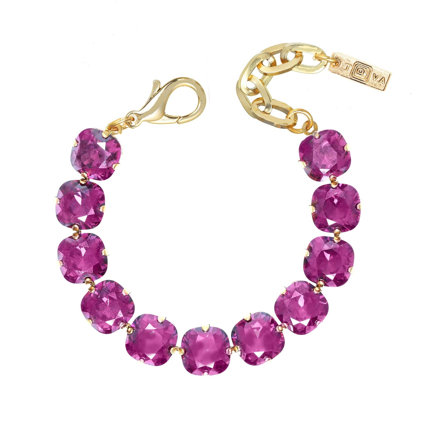 Indra Bracelet in Fuchsia Brandy