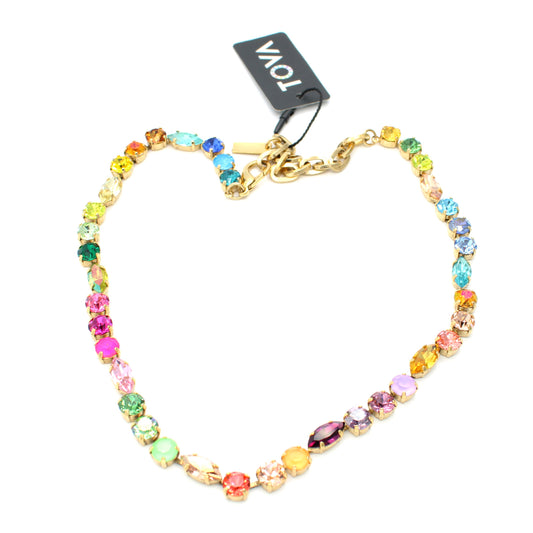 Elodie Necklace in Watermelon