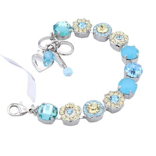 Aqua Vista Collection Large Rosette Bracelet