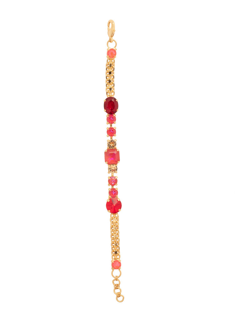 Bevy Tennis Bracelet in Red Carpet by Sorrelli