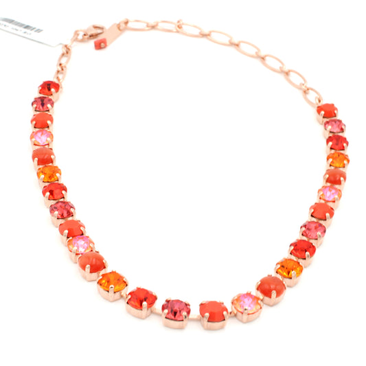Saffron Collection Medium Everyday Necklace in Rose Gold - MaryTyke's