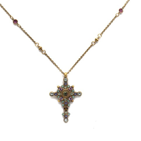 Sorrelli Cross in Antique Gold