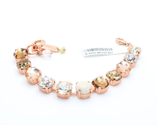 Peace Collection Large Round Everyday Bracelet in Rose Gold
