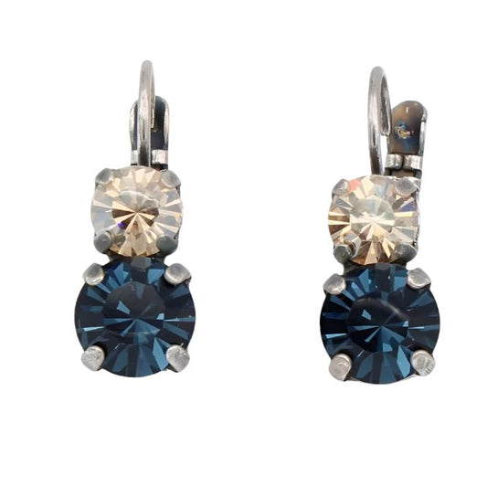 Fairytale Collection Medium Double Stone Earrings by Mariana