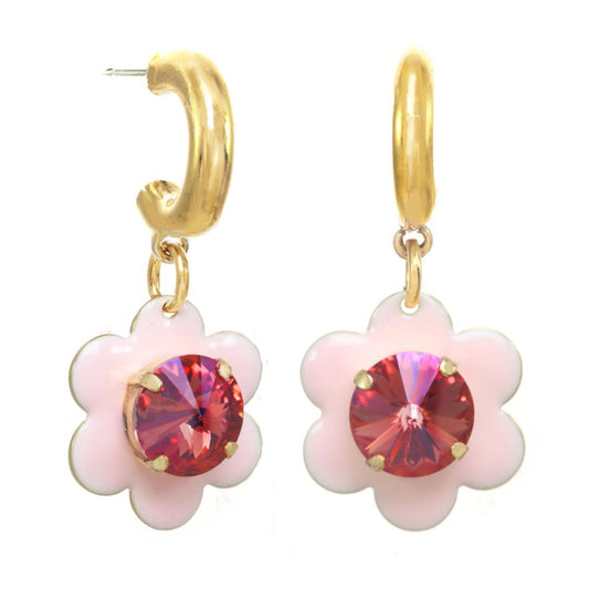 Trina Earrings in Pink