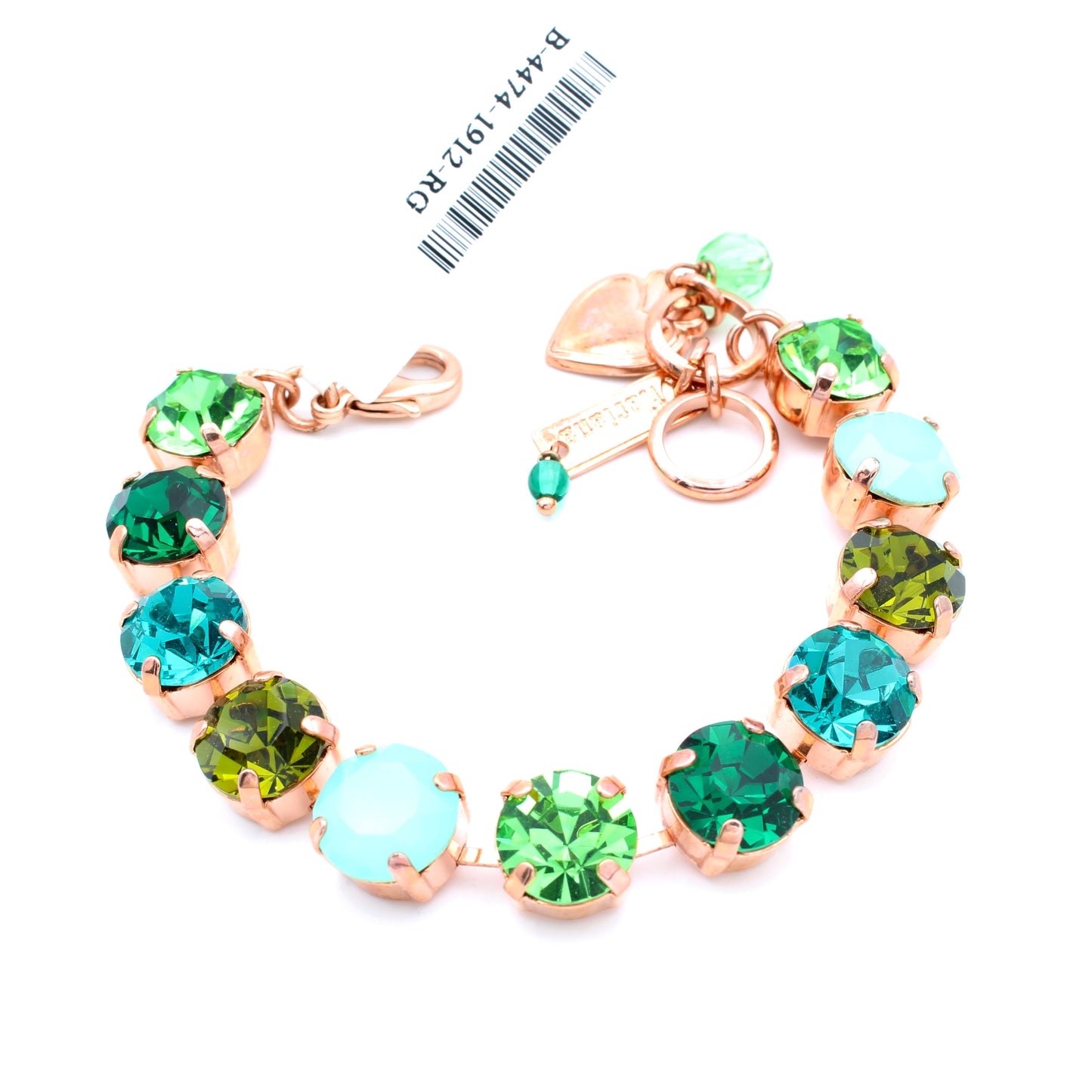 Ivy Collection Large Everyday Bracelet in Rose Gold
