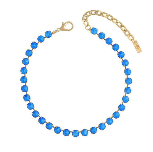 Oakland Necklace in Electric Blue