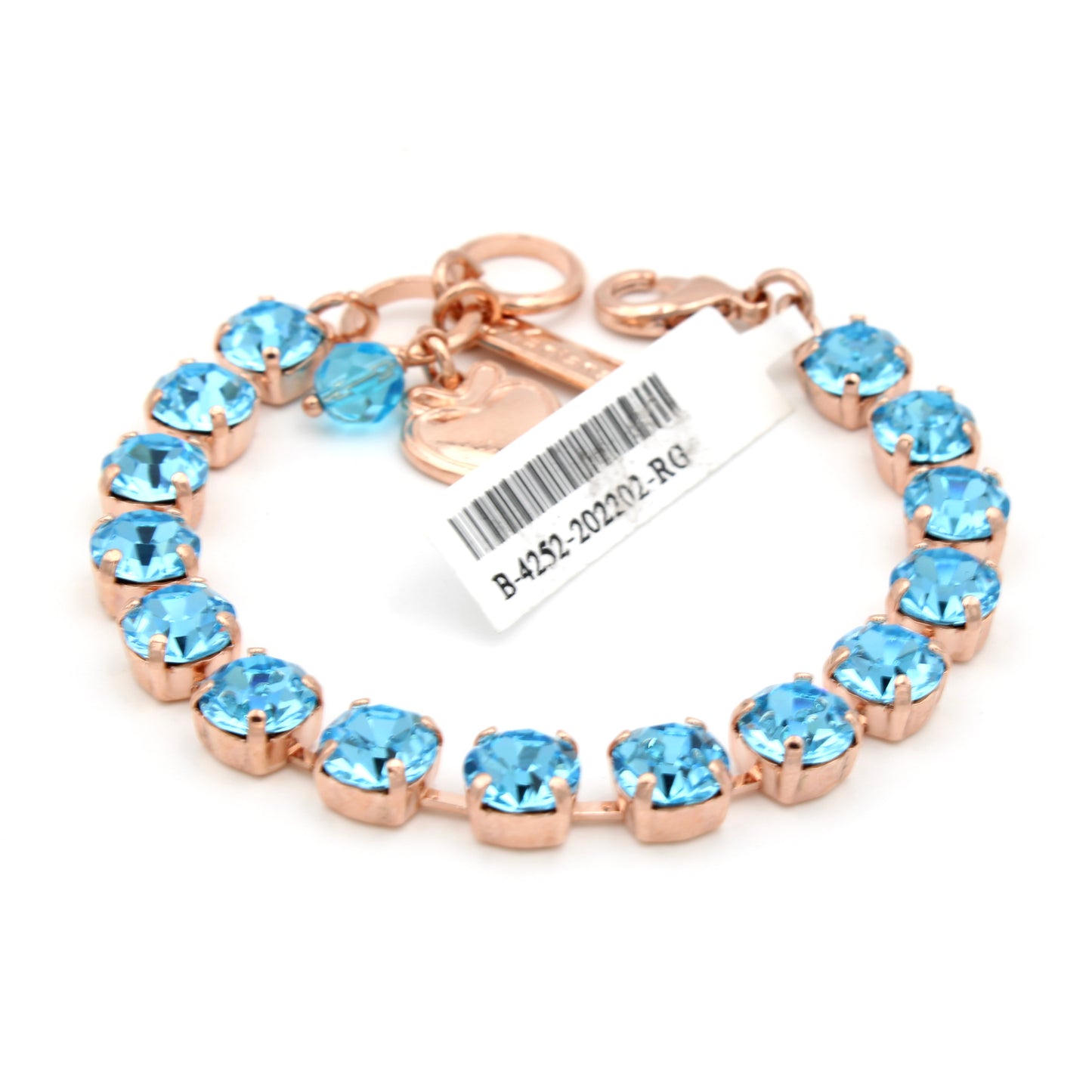 Aquamarine Must Have Everyday Bracelet in Rose Gold