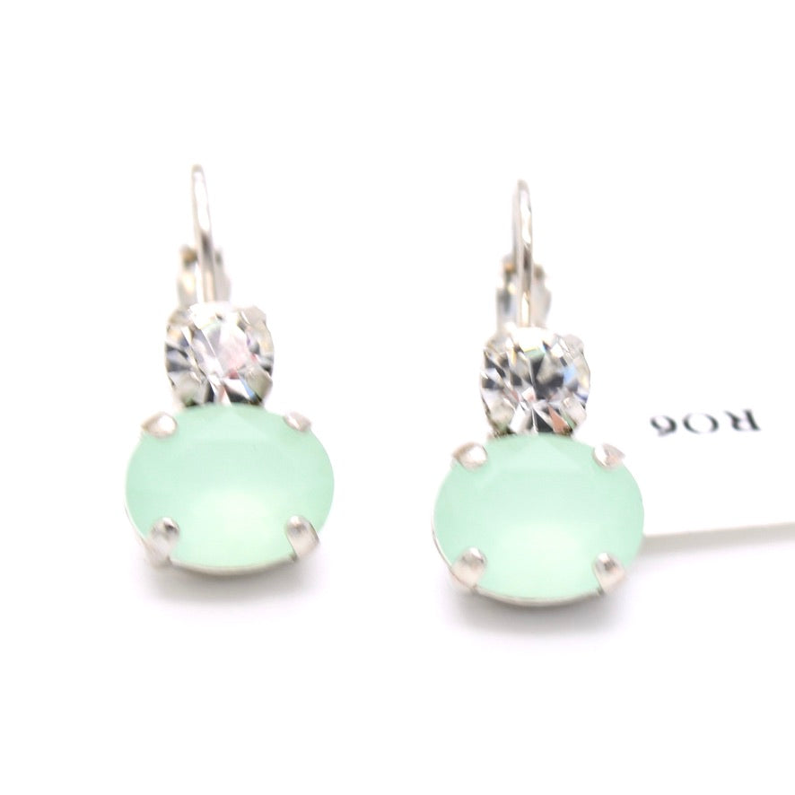 Malibu Mint Collection Oval Earrings
