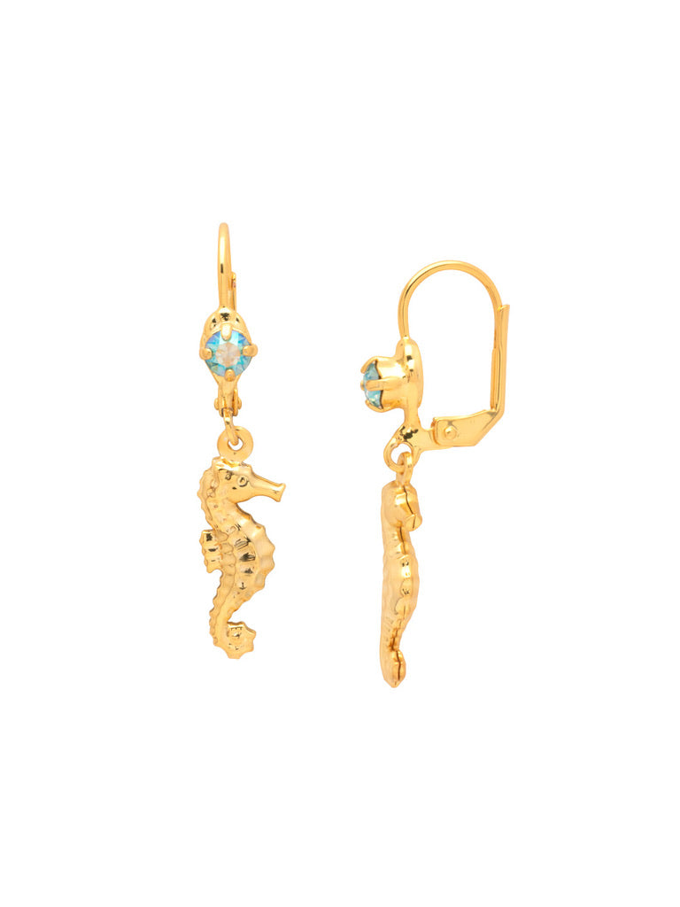 Coastal Dreams Seahorse Earrings by Sorrelli