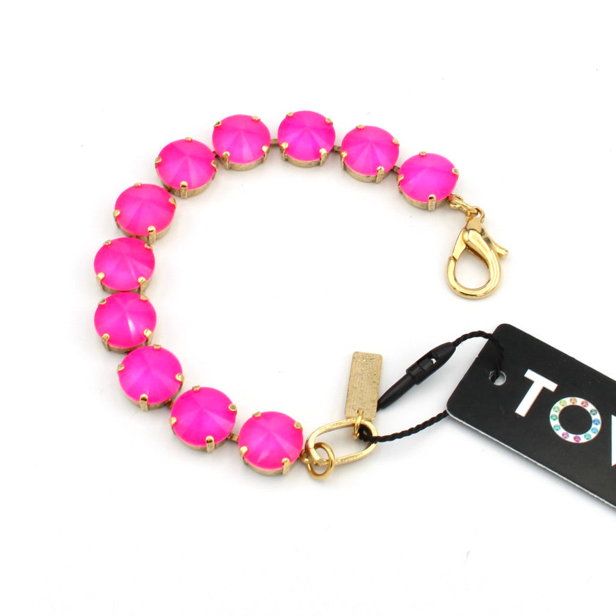Electric Pink Croatia Bracelet - Custom Made for MaryTykes!