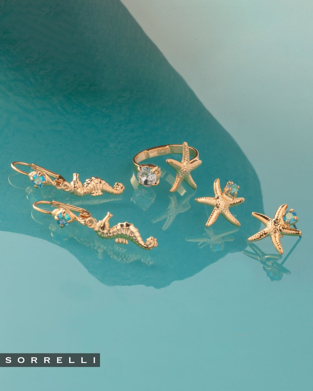 Coastal Dreams Seahorse Earrings by Sorrelli