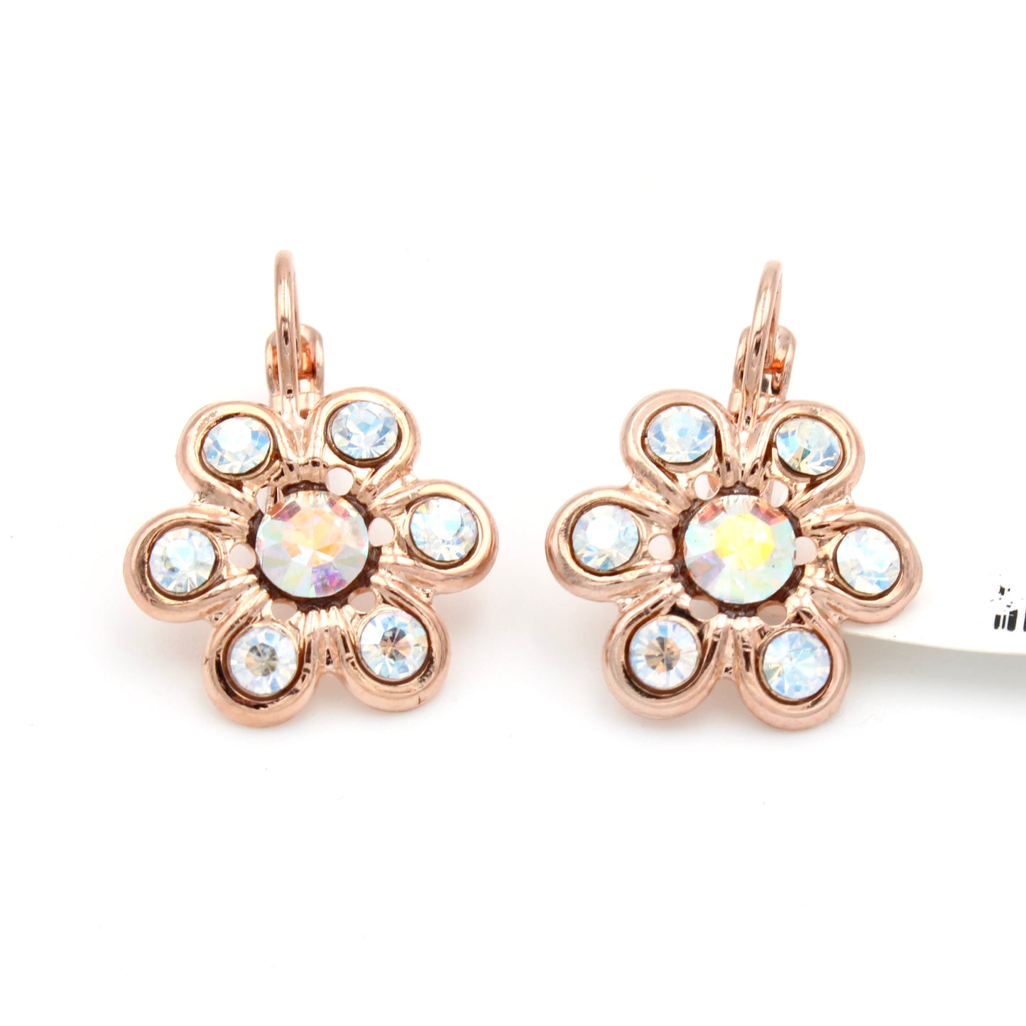 Winds of Change Extra Luxurious Buttercup Earrings in Rose Gold - MaryTyke's