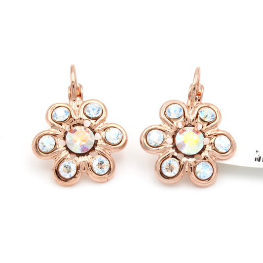 Winds of Change Extra Luxurious Buttercup Earrings in Rose Gold - MaryTyke's