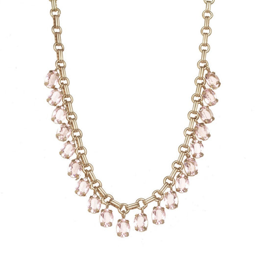 Eirene Necklace in Light Rose