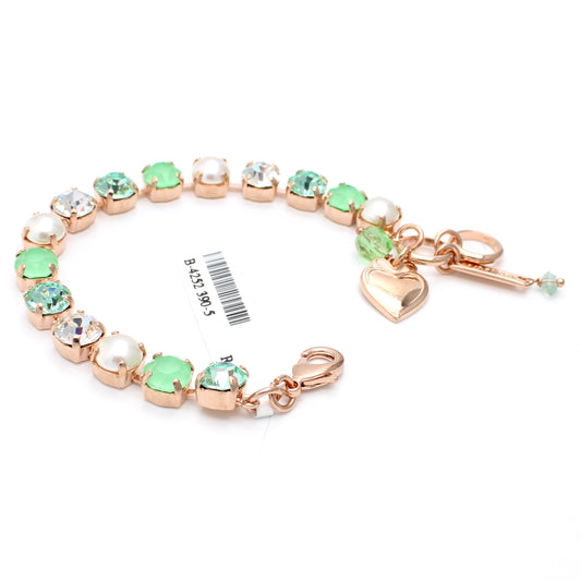 Malibu Mint Medium Everyday Bracelet in Rose Gold