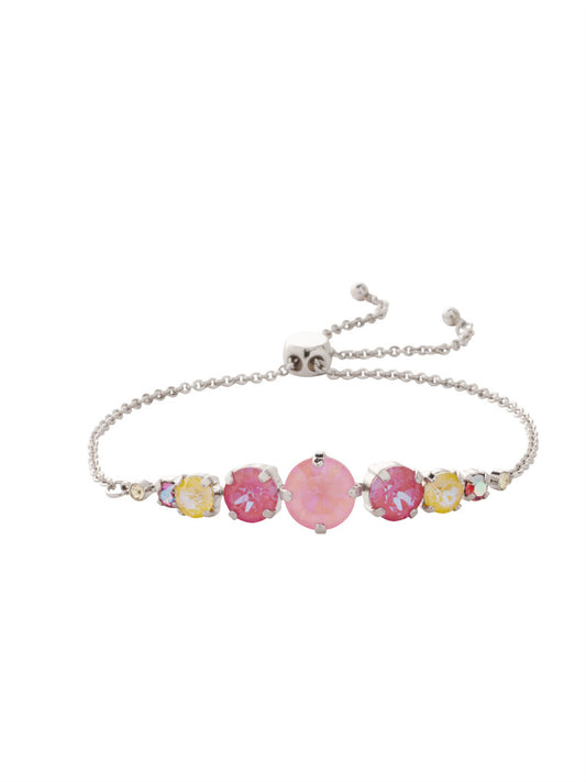 London Slider Bracelet in Pink Pineapple by Sorrelli