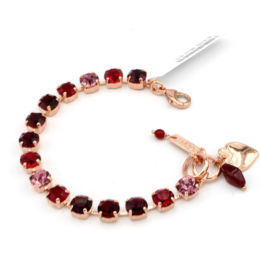Cranberry Crush Medium Everyday Bracelet in Rose Gold
