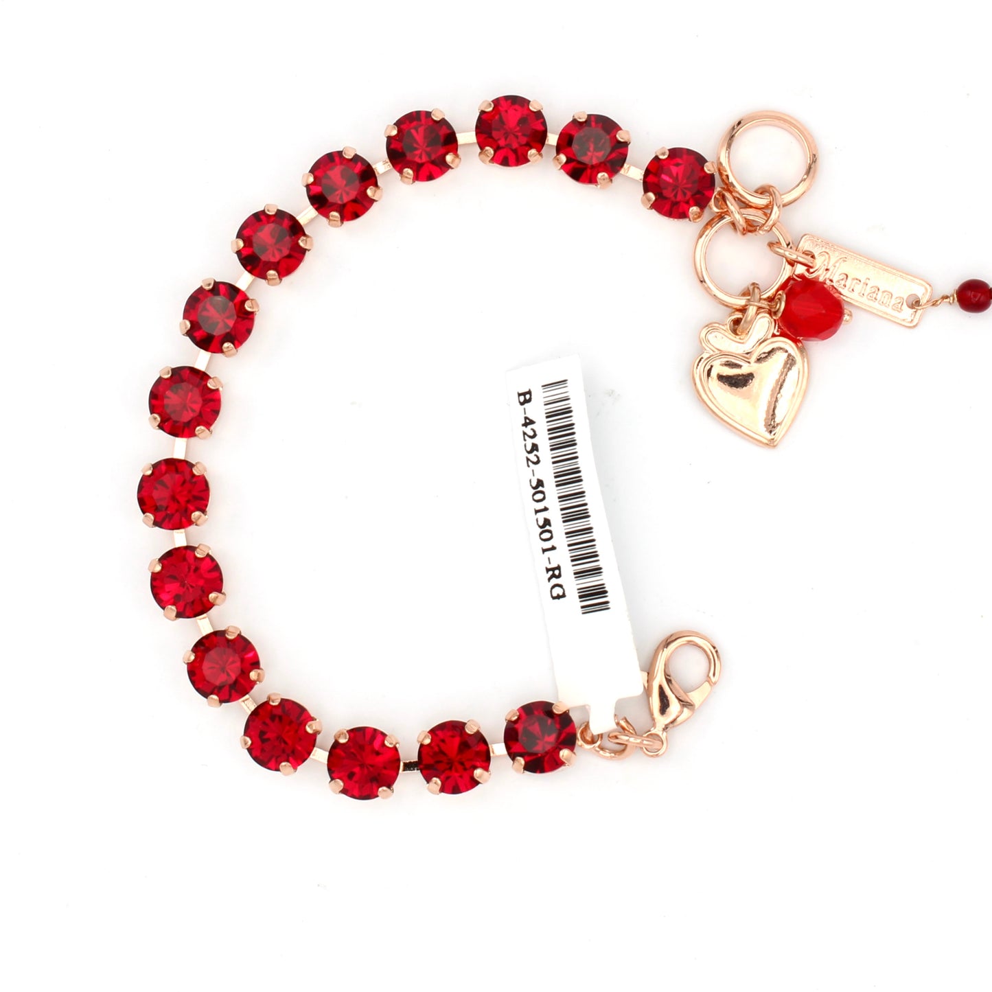 Ruby Medium Everyday Bracelet in Rose Gold