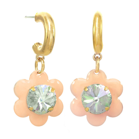 Trina Earrings Peach