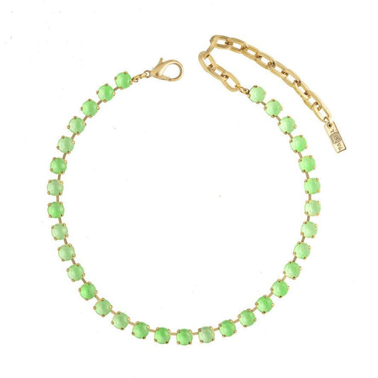 Oakland Necklace in Electric Green