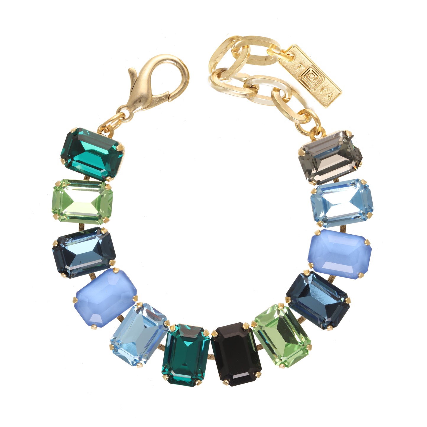 Erina Bracelet in Blue Green Mix