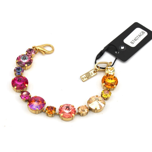 Trinity Bracelet in Antique Gold