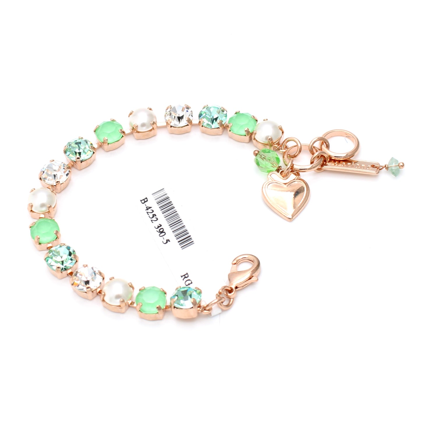 Malibu Mint Medium Everyday Bracelet in Rose Gold